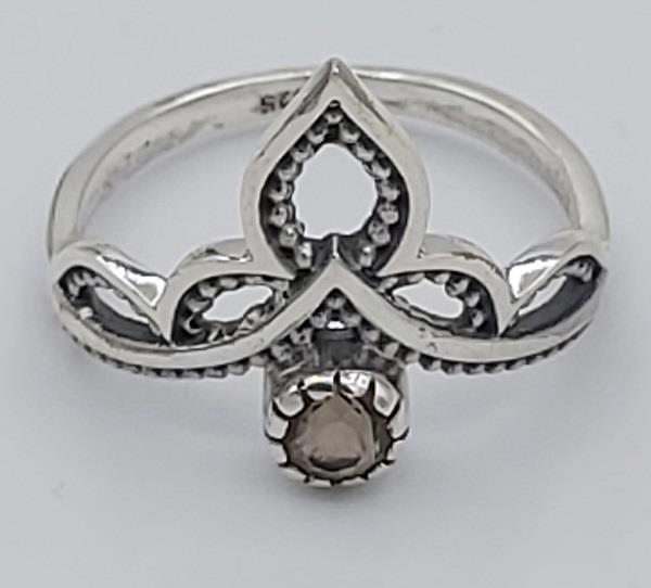 Ring Smokey Quartz Sterling Silver | Earthworks 