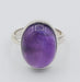 Ring Amethyst Sterling Silver | Earthworks 