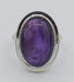 Ring Amethyst Sterling Silver | Earthworks 