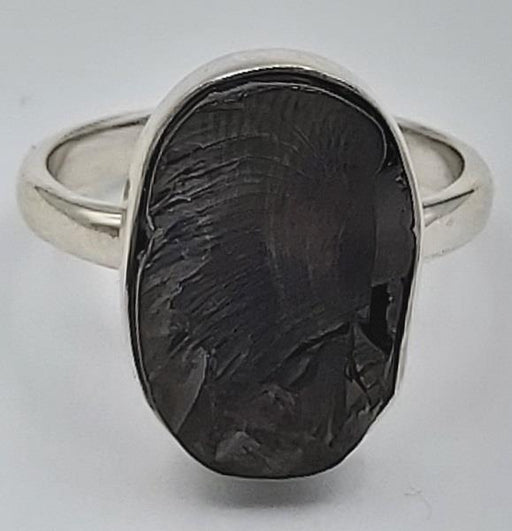 Ring Super Shungite Sterling Silver | Earthworks 