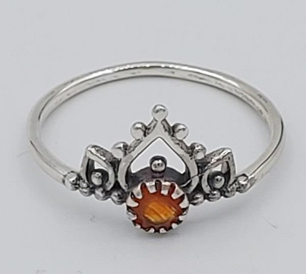 Ring Spessartine Sterling Silver | Earthworks 