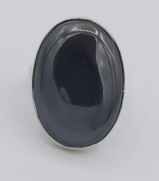 Ring Hematite Sterling Silver | Earthworks 