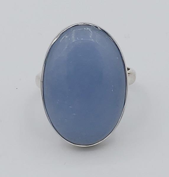 Ring Angelite Sterling Silver | Earthworks 