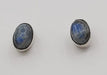 Earrings Labradorite Sterling Silver Stud | Earthworks