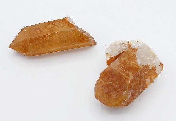 Tangerine Quartz Point 99g Approximate | Earthworks