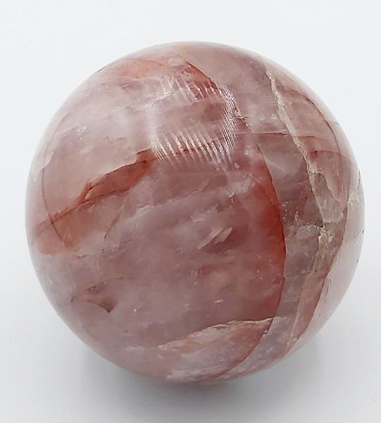 Strawberry Quartz Sphere 276g Approximate | Earthworks 