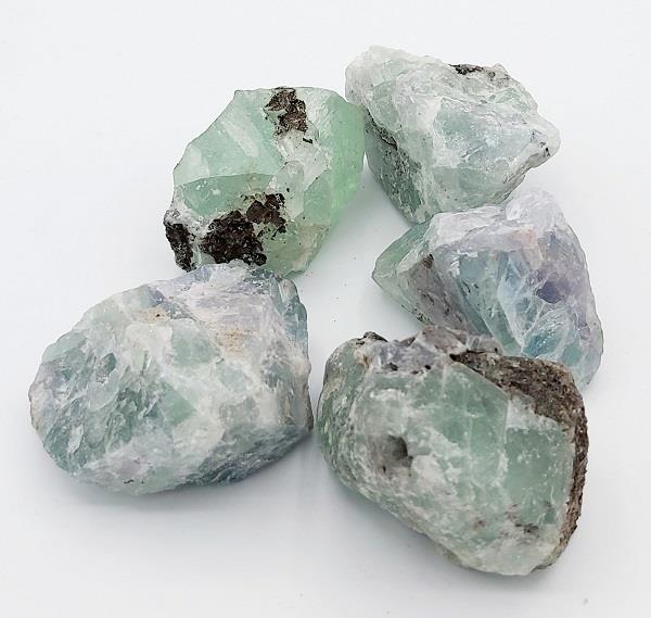 Blue Green Fluorite Rough | Earthworks 