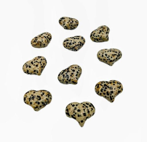 Dalmation Stone Heart 6g Approximate | Earthworks 