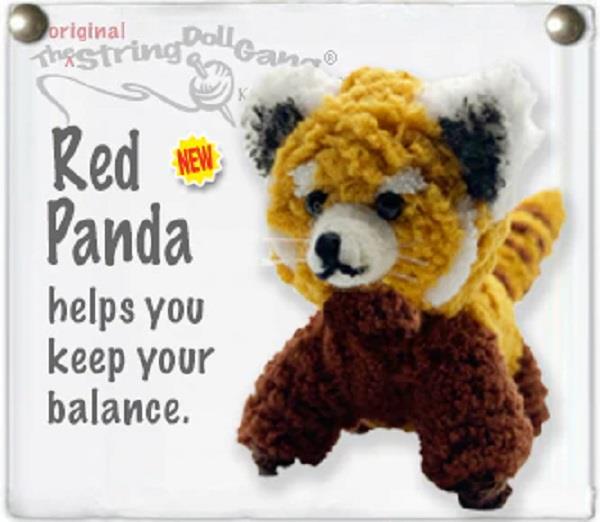 String Doll Red Panda | Earthworks