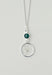 Necklace Emerald May Sterling Silver | Earthworks 