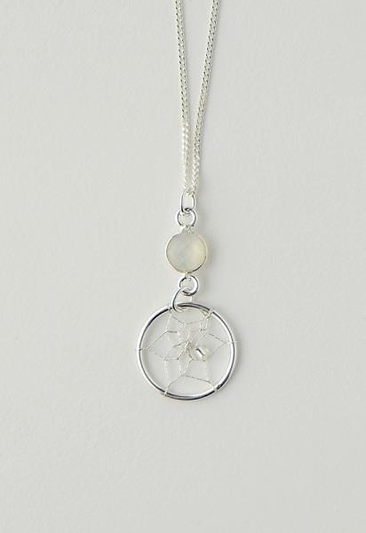 Necklace Moonstone June Sterling Silver | Earthworks 