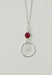 Necklace Ruby July Sterling Silver | Earthworks 