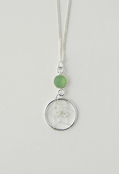 Necklace Peridot August Sterling SIlver | Earthworks
