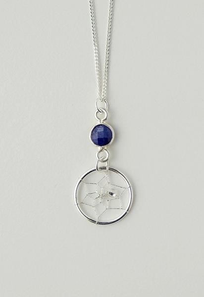 Necklace Sapphire September Sterling Silver| Earthworks