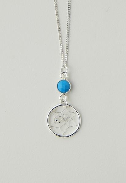 Necklace Turquoise December Sterling Silver| Earthworks