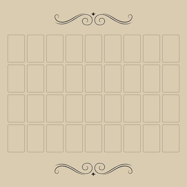 Grand Tableau Lenormand Tarot Cloth | Earthworks