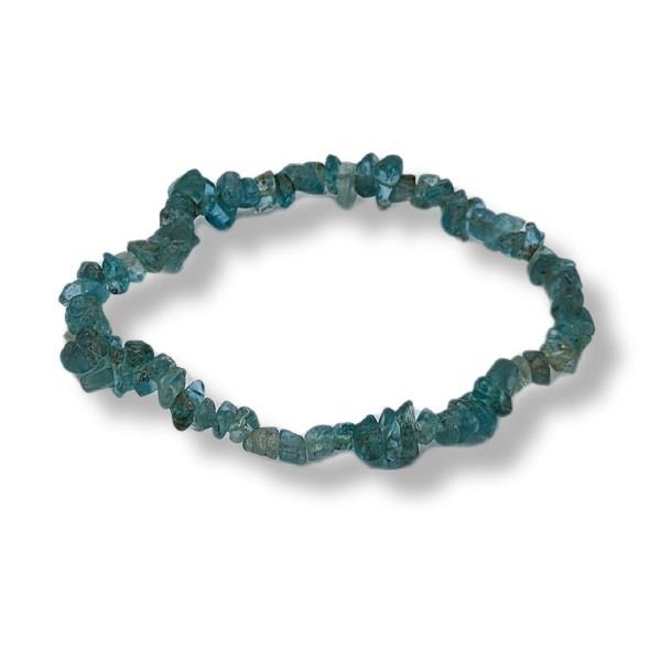 Chip Bracelet Apatite | Earthworks