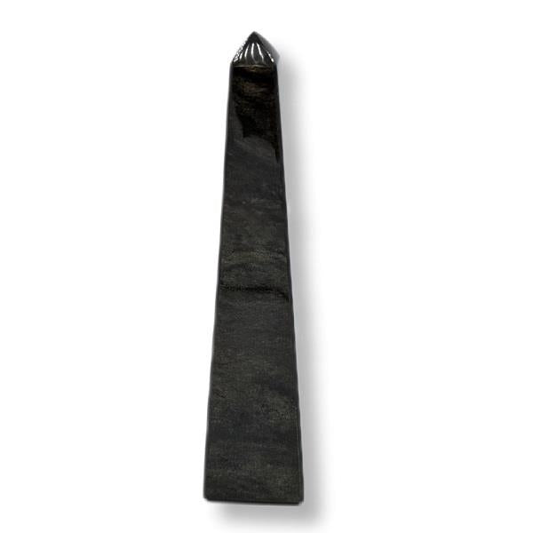 Goldsheen Obsidian Obelisk 98g Approximate | Earthworks