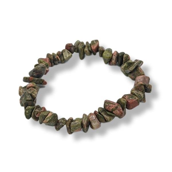 Chip Bracelet Unakite | Earthworks 