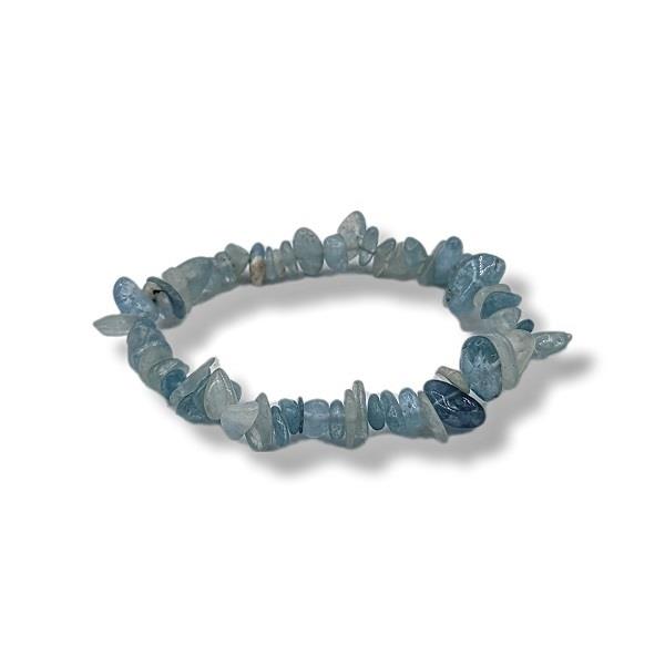 Chip Bracelet Aquamarine | Earthworks 