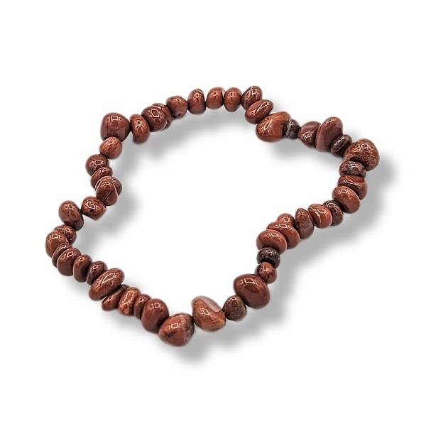 Chip Bracelet Red Jasper | Earthworks 