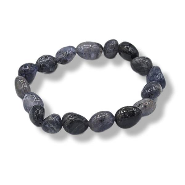 8mm-10mm Bracelet Iolite | Earthworks 