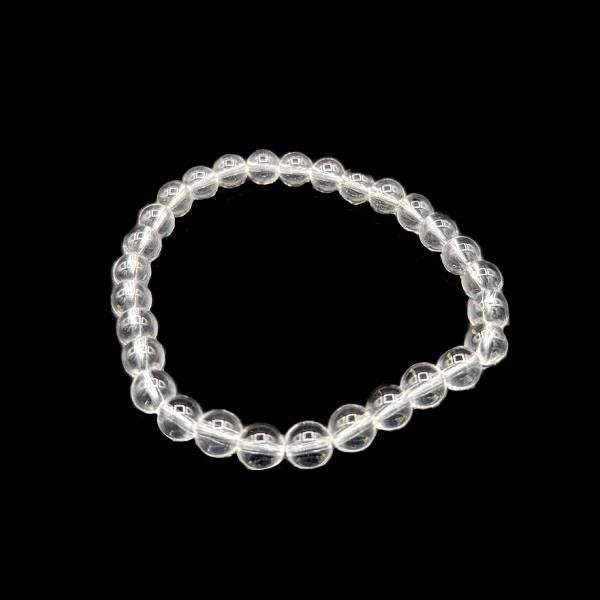 6mm Bracelet Quartz Crystal | Earthworks 