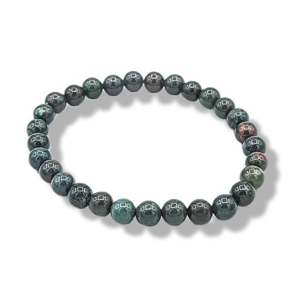 6mm Bracelet Bloodstone | Earthworks 