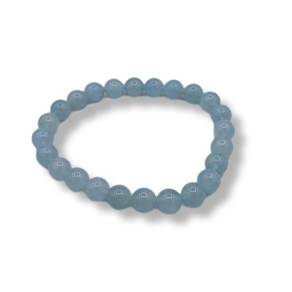 8mm Bracelet Aquamarine | Earthworks