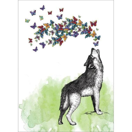 Greeting Card Howl with Joy | Earthworks