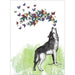 Greeting Card Howl with Joy | Earthworks