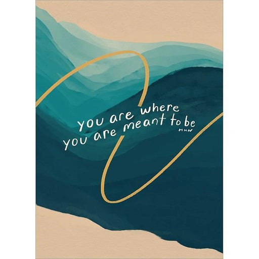Greeting Card Where You Are | Earthworks