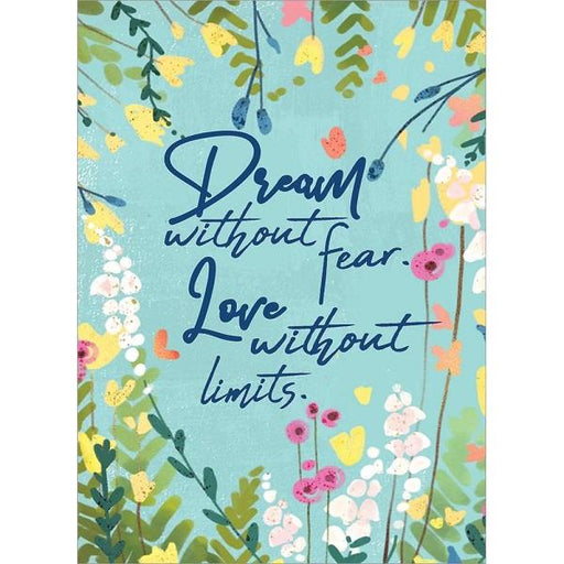 Greeting Card Dream Without Fear | Earthworks
