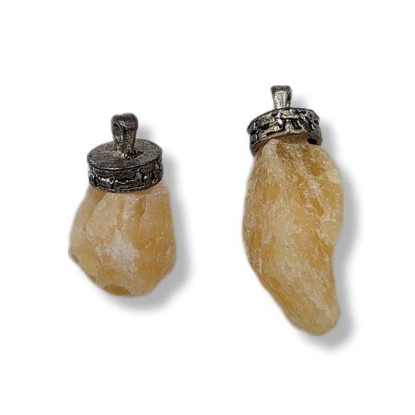 Pendant Orange Calcite | Earthworks 