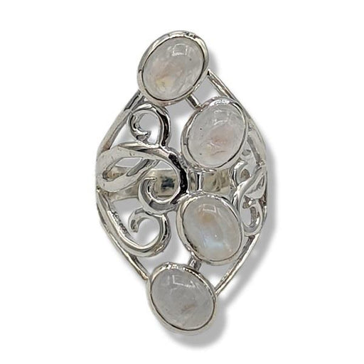 Ring Moonstone Sterling Silver | Earthworks