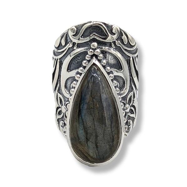 Ring Labradorite Sterling Silver | Earthworks