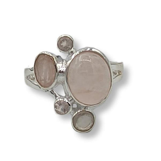Ring Rose Quartz Sterling Silver | Earthworks