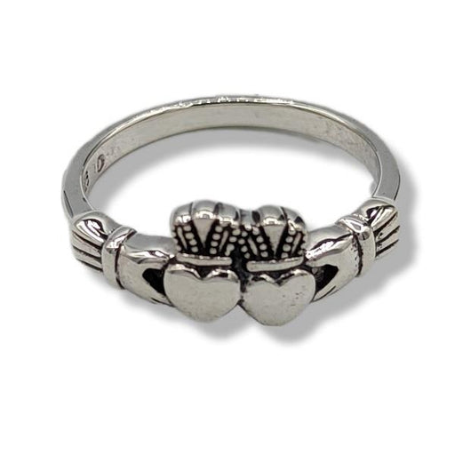 Ring Double Claddagh Sterling Silver | Earthworks