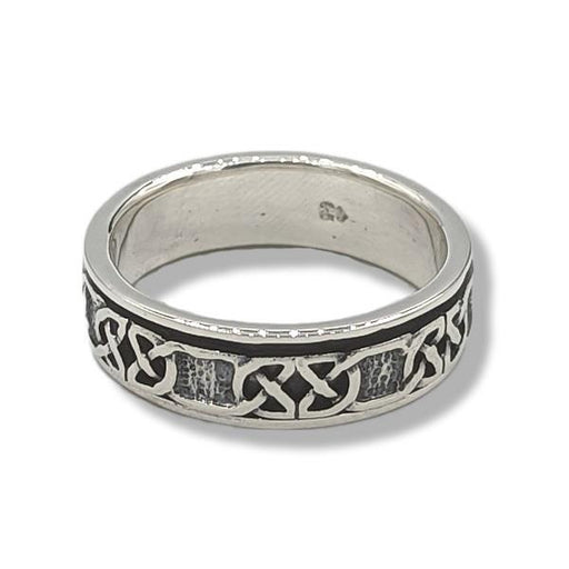 Ring Spinner Celtic Trinity Sterling Silver| Earthworks