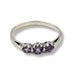 Ring Amethyst Sterling Silver | Earthworks