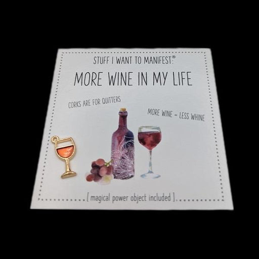 Manifestation Card & Tokens More Wine  | Earthworks
