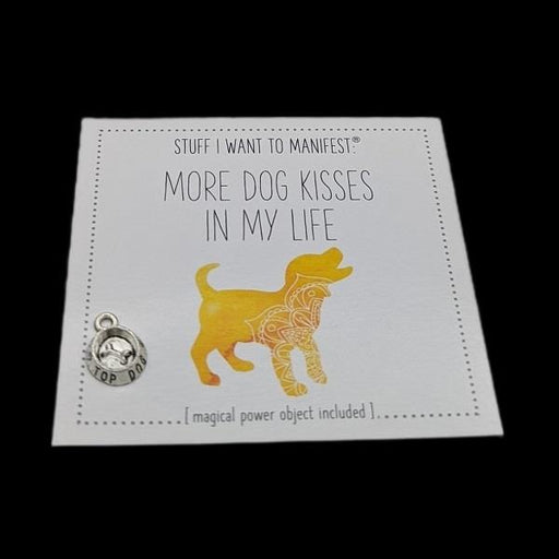 Manifestation Card & Tokens More Dog Kisses| Earthworks