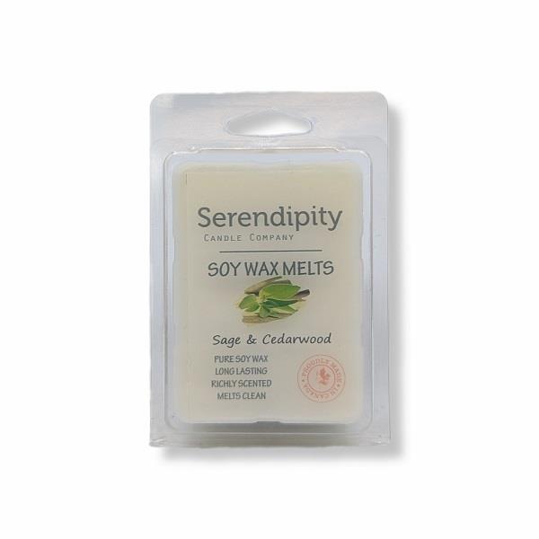 Soya Wax Melts Sage & Cedarwood | Earthworks