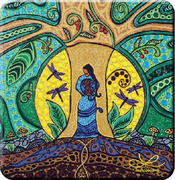 Coaster Strong Earth Woman | Earthworks 