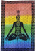 Throw Chakra Yoga Man Muti Colour | Earthworks 