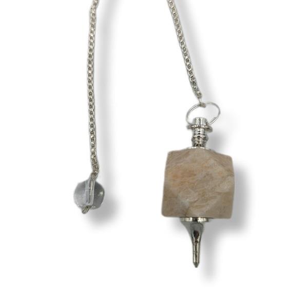 Pendulum Moonstone Hexagonal | Earthworks