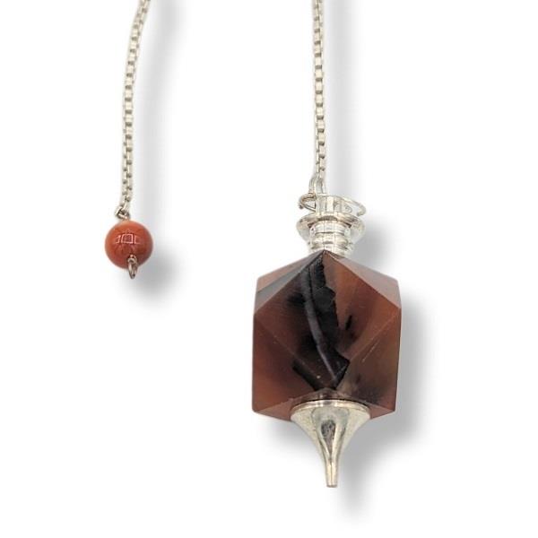 Pendulum Carnelian Hexagonal | Earthworks