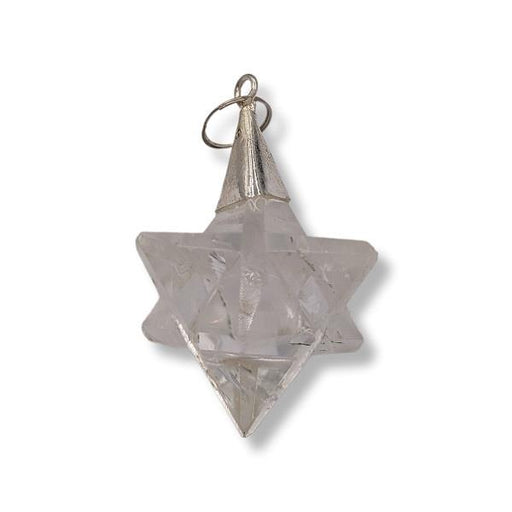 Pendant Quartz Crystal Merkaba | Earthworks