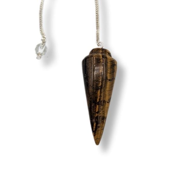 Pendulum Tiger's Eye Smooth | Earthworks