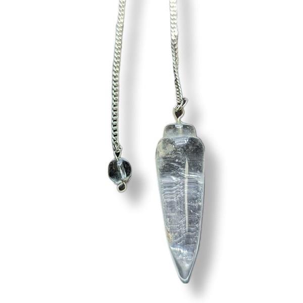 Pendulum Quartz Crystal Smooth | Earthworks